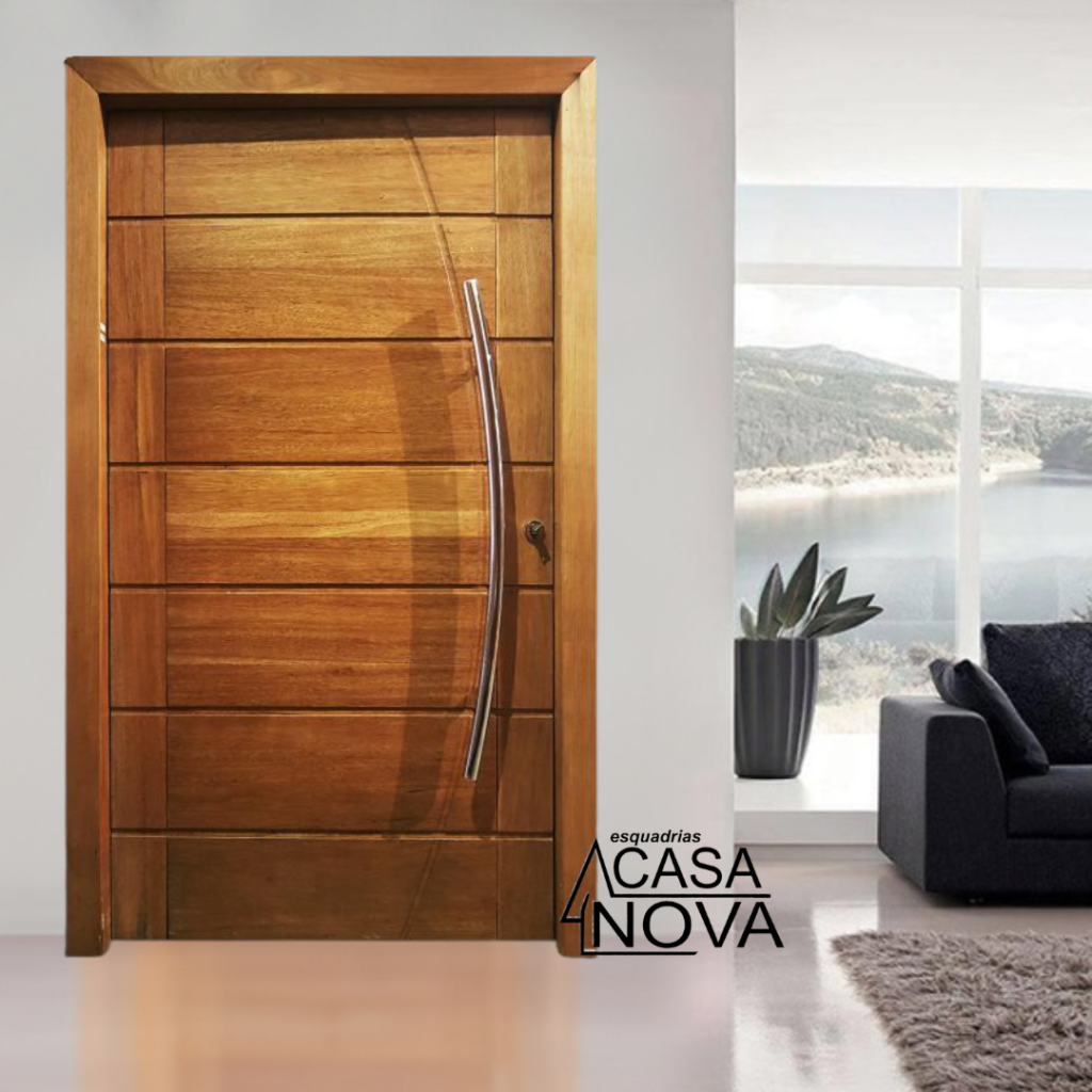 Porta Pivotante Bbb R Friso Em Arco Esquadrias Casa Nova